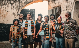 Black family of eight trace their roots in Ghana. (Photo: supplied)