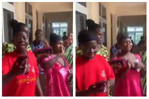 Watch as first-year tertiary students jubilate over 'No Fees Stress' disbursement