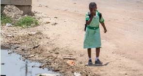 The stench of sewage is overpowering in the township of Chitungwiza near Harare
