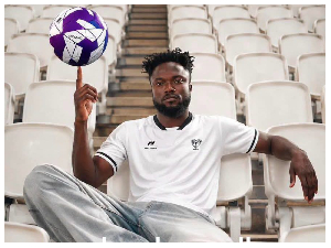 Amoah expressed his excitement about joining Hajer and praised the growth of football in Saudi Arabi