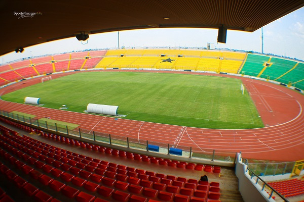 The stadium will host Ghana's crucial Africa Cup of Nations qualifier against Angola