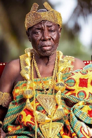 Nana Badu Bonso XV, Paramount Chief of the Ahanta Traditional Area