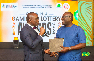 Sammi Awuku received the Special Recognition Award (NLA)