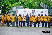 A group photo of Dr Kwamigah-Atokple with other dignitaries at the event