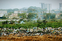 File photo of a landfill site
