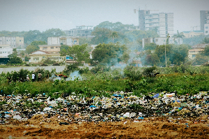 File photo of a landfill site