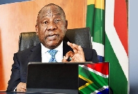 Cyril Ramaphosa is the South African president n