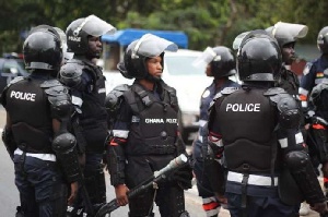 Members of the Ghana Police Service