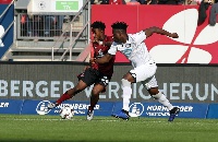 Hoffenheim defender Kassim Nuhu in action for the team