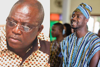 A photo of Cudjoe Fiano and Eric Alagidede