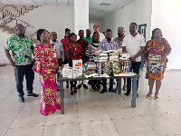 A photo captured during the donation exercise