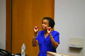 Mamphela Ramphele, world- renowned activist and Chair of the Global Compassion Coalition