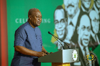 John Dramani Mahama is the President of Ghana