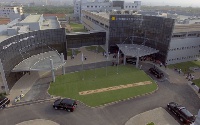 An aerial view of the University of Ghana Medical Centre
