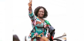 Running mate of the National Democratic Congress, Jane Naana Opoku-Agyemang