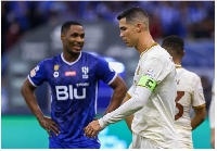 Odion Ighalo and Cristiano Ronaldo