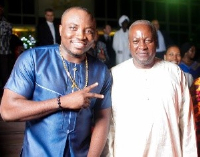 The picture of DKB and President Mahama