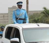 Outgoing Sector Commander, Assistant Commissioner Julius Aweya Kantum (Rtd)