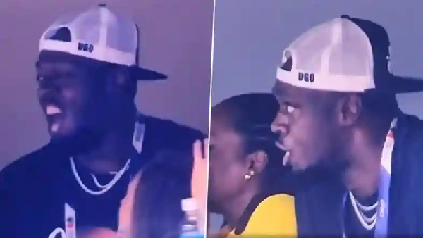 Usain Bolt in jubilant mood after Seville won 100m sprint