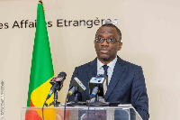 Olushegun Adjadi Bakari addresses the 79th session of the Unit Nations General Assembly