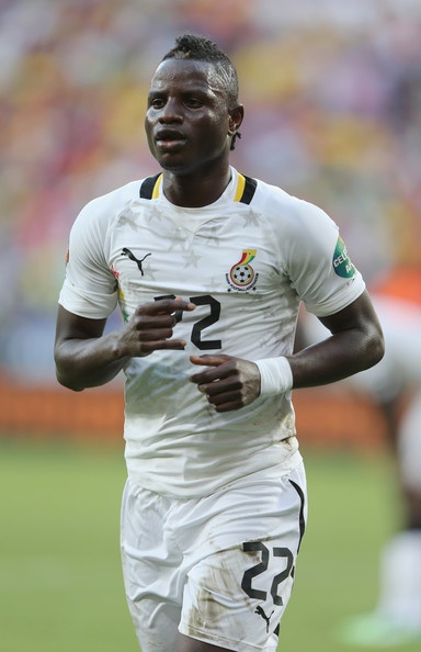 Ghanaian midfielder Mubarak Wakaso
