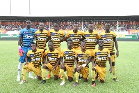 Asec Mimosas have arrived in Ghana for their encounter with Aduana Stars