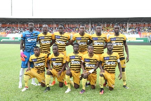 Asec Mimosas have arrived in Ghana for their encounter with Aduana Stars