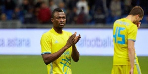 Twumasi's goals were not enough to see Astana through to the next stage of the competition