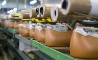 The factory is expected to produce five million plastic shoes per year