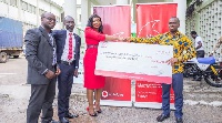 Vodafone Ghana donated packages including GHC20,000 for the organisation of this year's Farmers' Day