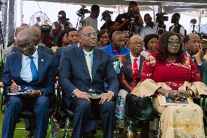 Freda Prempeh with other dignitaries at the event