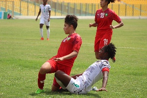 Ghana lost 1-0 to Morocco