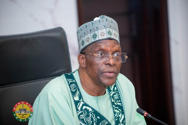 Alban Bagbin is the Speaker of Parliament