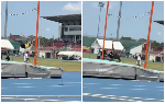 Scary moment as athlete’s pole breaks mid-air during African Athletics Championship