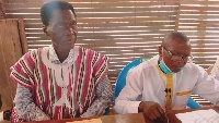 Executives of Volta Region Kente Weavers association