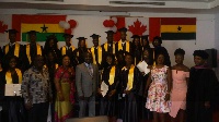Twenty one students graduated at the event.