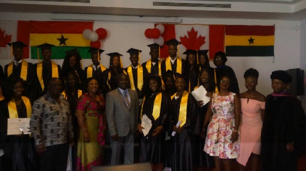 Twenty one students graduated at the event.