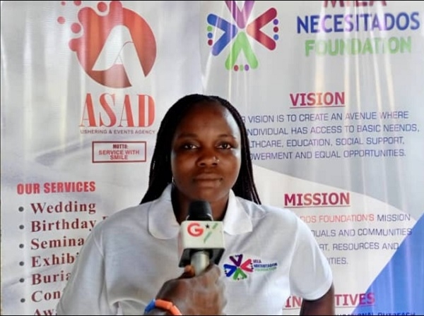 Founder and Executive Director of MIEA NECESITADOS Foundation Mispa Sekyibea Ampem Darko