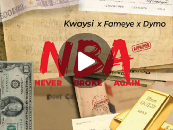 Kwaysi features Fameye on 'Never broke again' remix