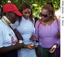 Voa Ghana Serena Mother Williams Unicef Vaccines