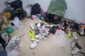 Some retrieved belongings from victims who were kept under harsh conditions