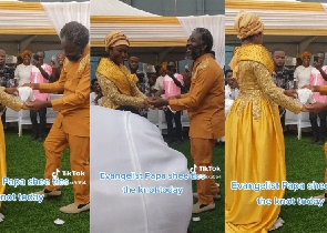 Papa Shee ties the knot