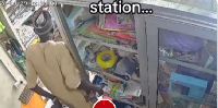 A file photo of a man stealing from a shop
