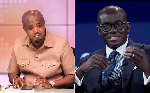 Godwin Edudzi Tameklo (L) has taken a swipe at Godfred Dame