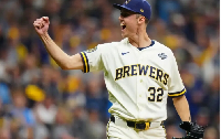 The Milwaukee Brewers' starting pitcher Jacob Misiorowski led Major League Baseball with 252 stricks