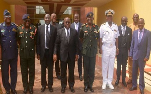 President Akufo-Addo has confirmed Inspector General of Police and Chief of Defence Staff