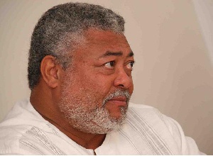 Former President, Flt Lt Jerry John Rawlings