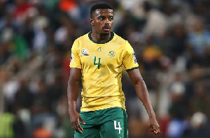 Mokoena played against Lesotho while on suspension