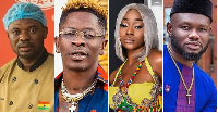 Chef Smith, Shatta Wale, Efia Odo and Prince David Osei