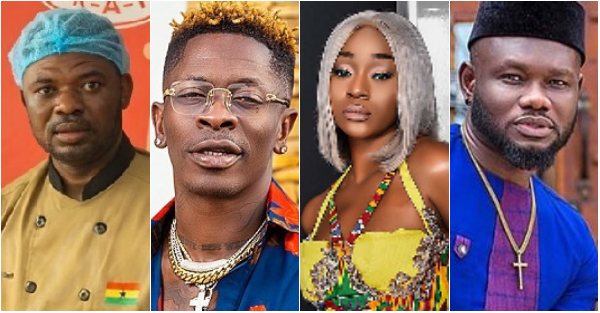 Chef Smith, Shatta Wale, Efia Odo and Prince David Osei